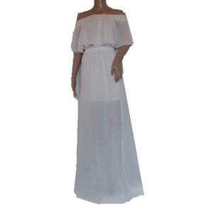 Show Me Your Mumu White Hacienda Maxi Dress